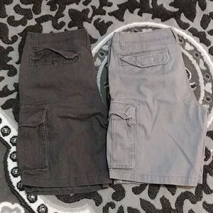 2 pair lot Old Navy Cargo shorts